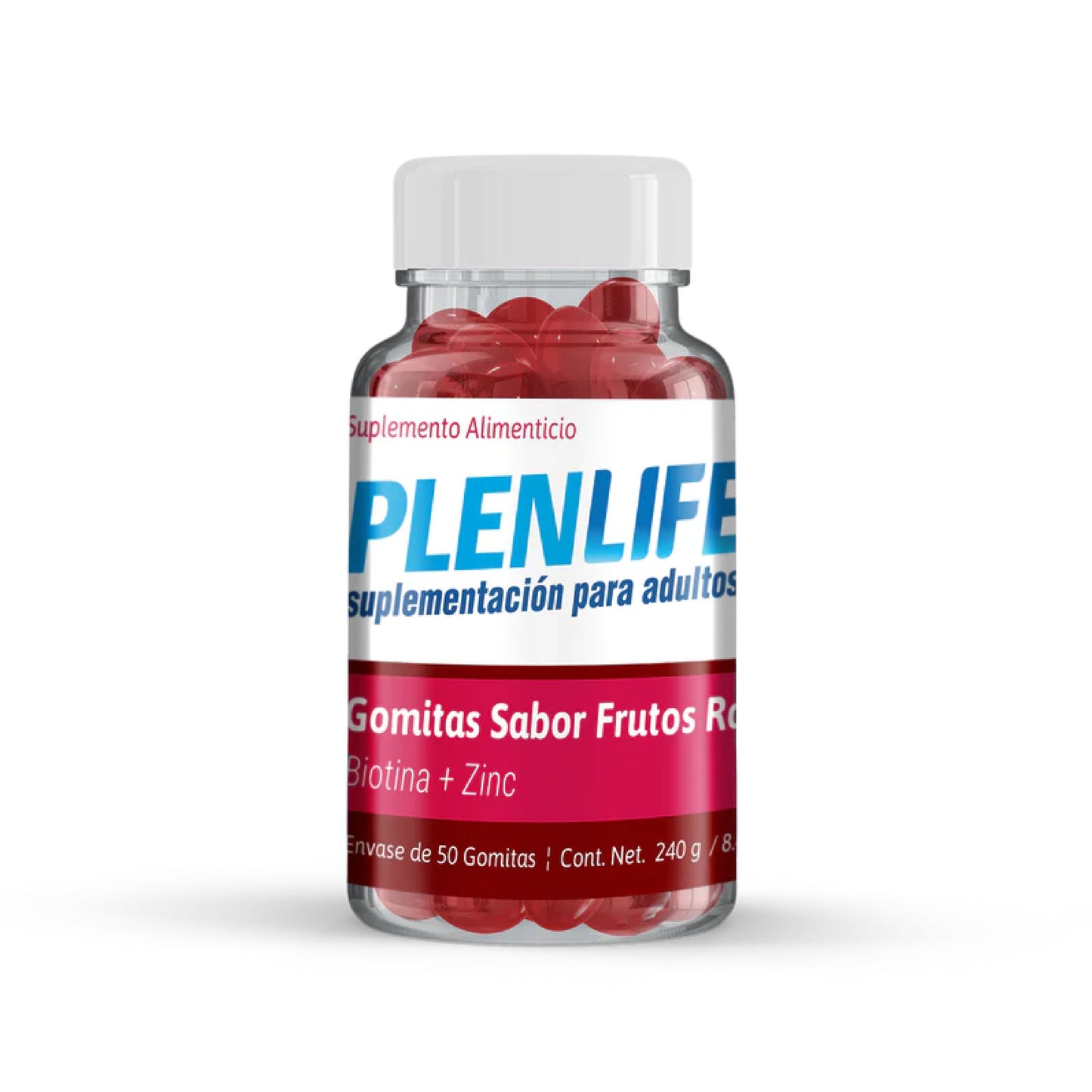 Plenlife® Biotina y Zinc