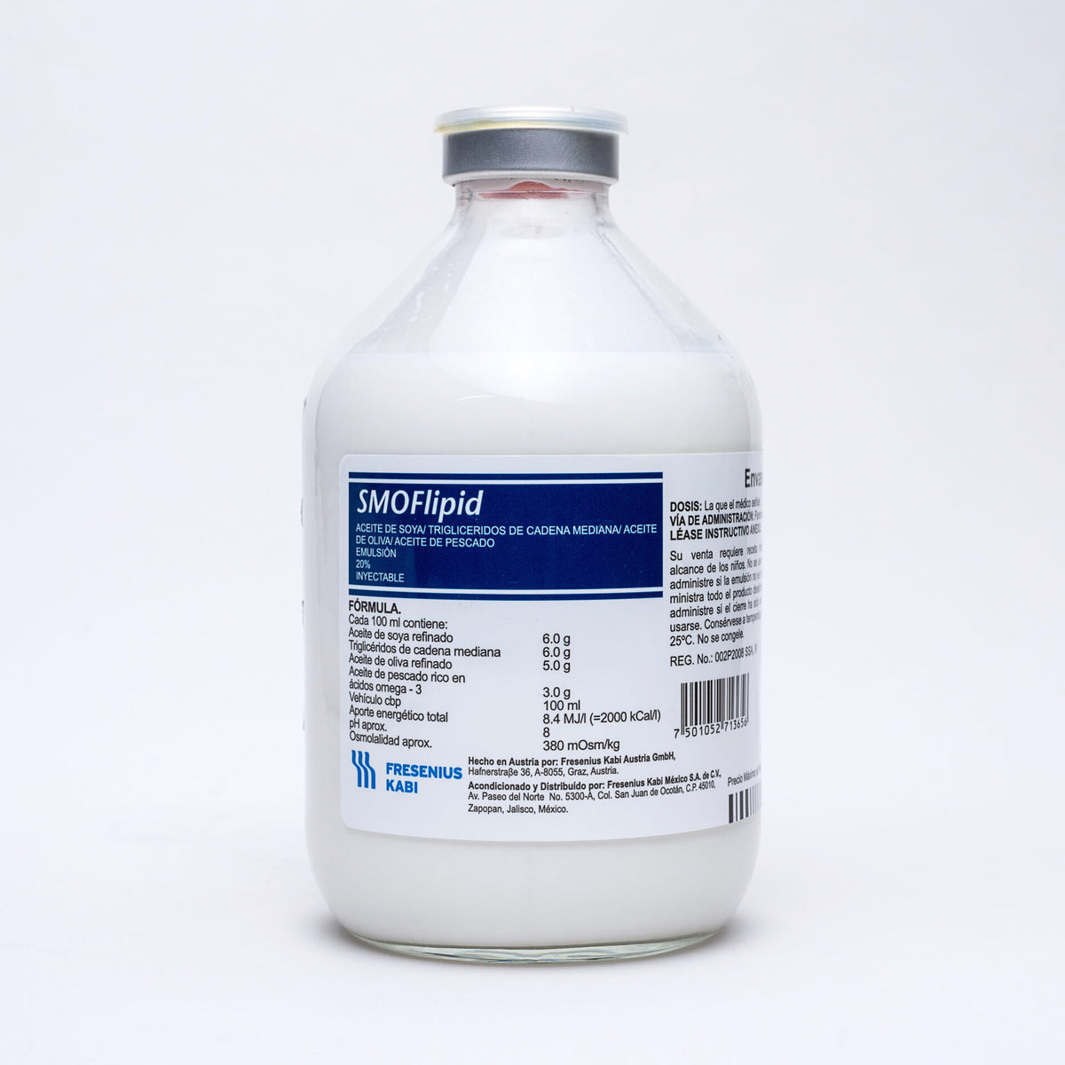 SMOFlipid 20% Emulsión de Lipidos.